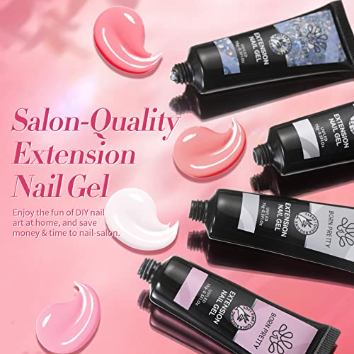 Poly Nail Extension Gel Kit 6 Colors