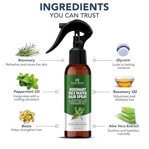 Botanic Hearth Rosemary & Rice Water Hair Growth Spr