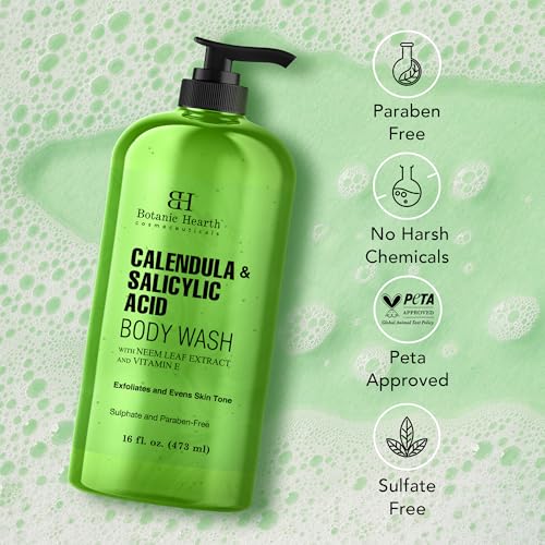 Calendula & Salicylic Acid Body Wash –