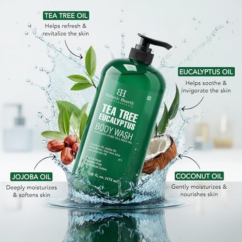 Eucalyptus & Tea Tree Body Wash –