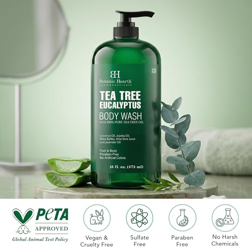 Eucalyptus & Tea Tree Body Wash –