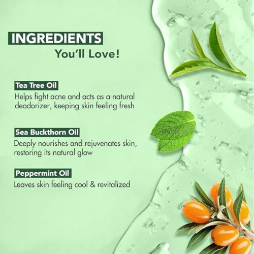 Tea Tree Body Wash - 16 Fl oz Pack of 2