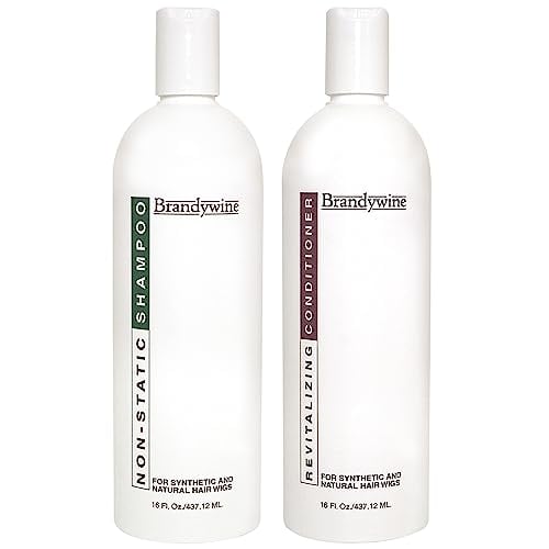 Non Static Shampoo & Revitalizing Conditioner, 16 Oz, 2 Pack Bundle