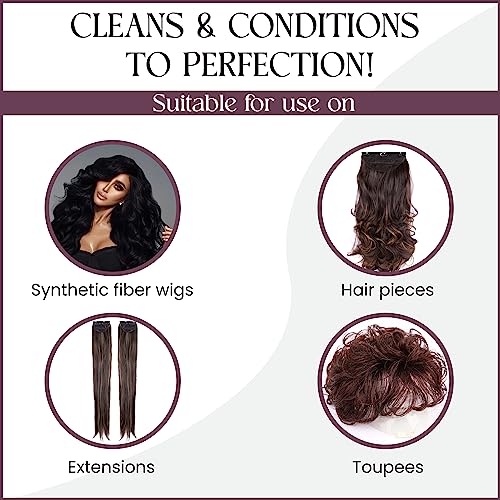 Non Static Shampoo & Revitalizing Conditioner, 16 Oz, 2 Pack Bundle