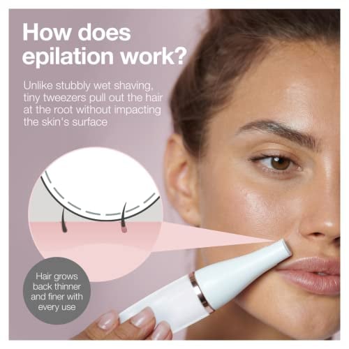 Face Epilator Facespa Pro 911 Facial Hair Removal for Women