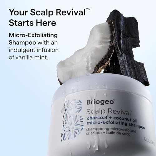 Scalp Revival Charcoal + Coconut Oil Micro-Exfoliating Shampoo, Travel 2-Pack