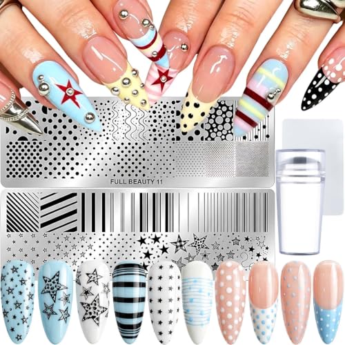 French Line Stamping Plate Kit