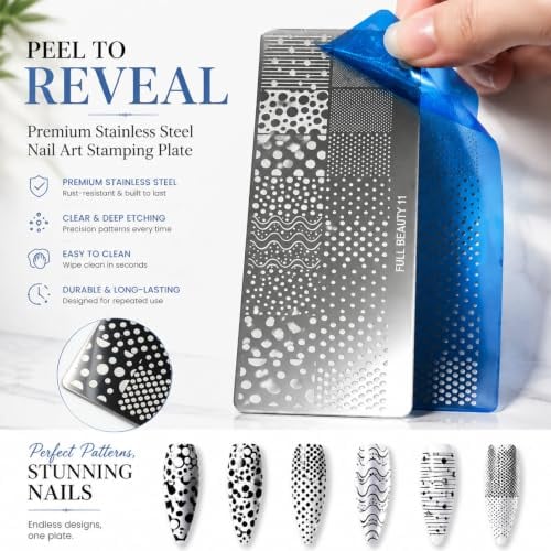 French Line Stamping Plate Kit