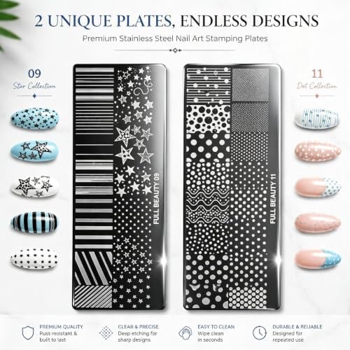French Line Stamping Plate Kit