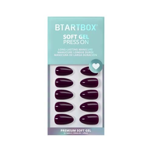 Press On Nails, Poison Potion, Short Almond, Dark Purple