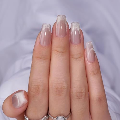 Short Coffin French Press On Nails
