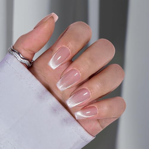 Short Coffin French Press On Nails