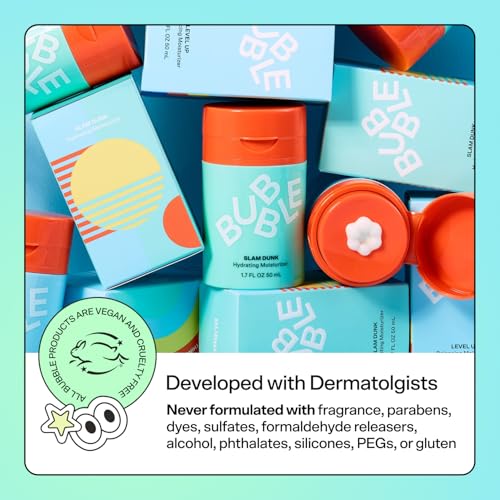 Skincare Slam Dunk Hydrating Face Moisturizer - Travel Size Lightweight Face Lotion with V