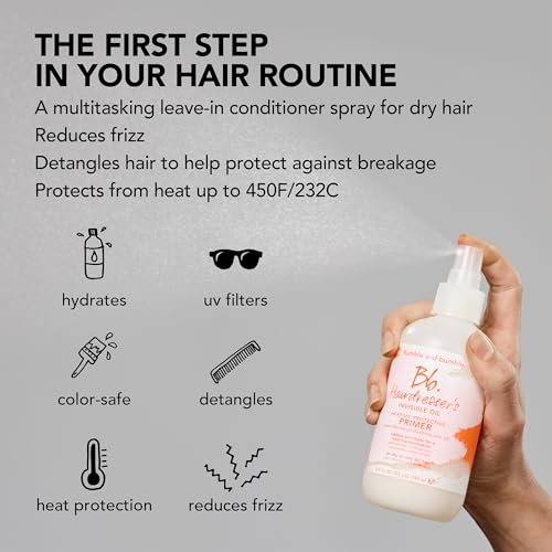 . Hairdresser's Invisible Oil Heat/UV Protection Leave-In Conditioner Hair Primer | Hydrat