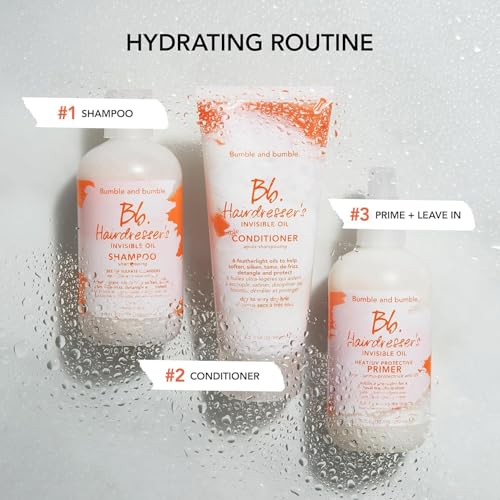 . Hairdresser's Invisible Oil Heat/UV Protection Leave-In Conditioner Hair Primer | Hydrat