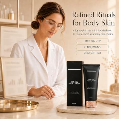 Retinol Body Lotion for Crepey Skin