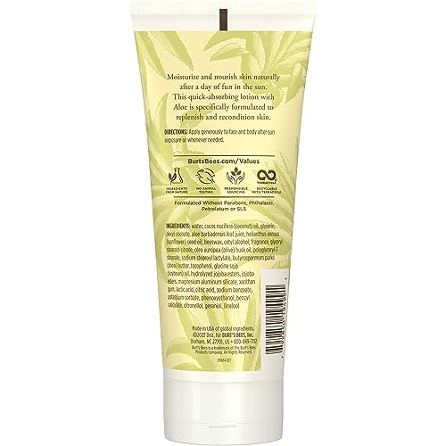 After Sun Lotion with Hydrating Aloe Vera and Coconut Oil, Replenish and