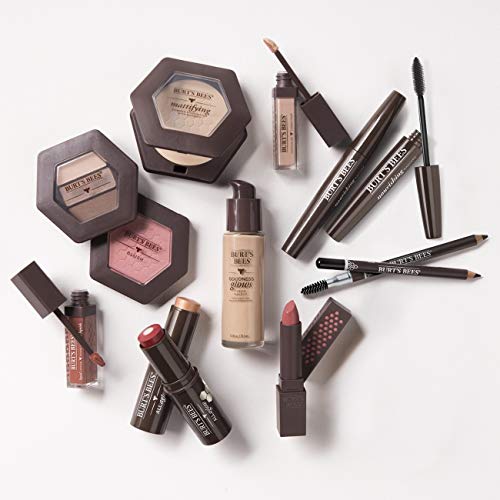 Mascara, Burt's Bees Lengthens Lashes, 100% Natural Makeup, Classic Black