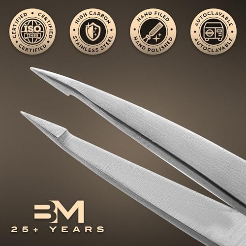 Pointed High Carbon Tweezers