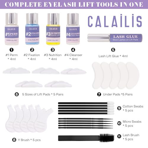 Lash Lift Kit Updated Eyelash Lift Semi-Permanent Curling