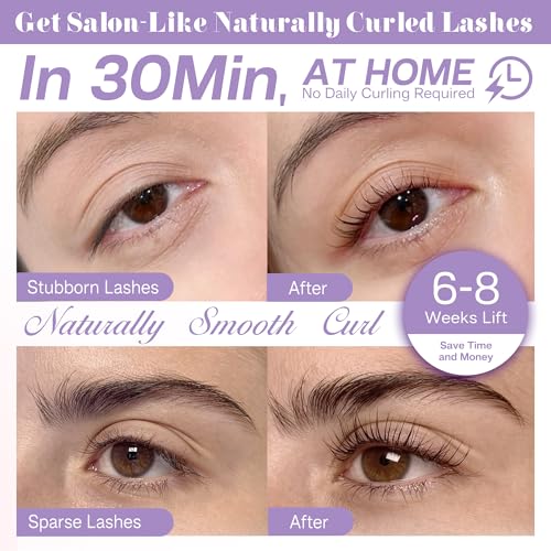 Lash Lift Kit Updated Eyelash Lift Semi-Permanent Curling