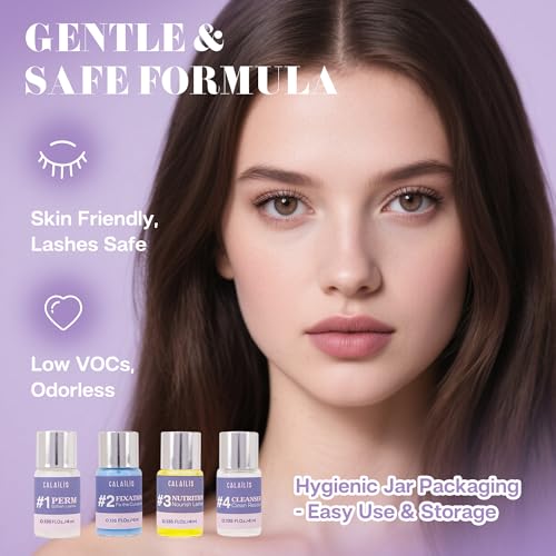 Lash Lift Kit Updated Eyelash Lift Semi-Permanent Curling