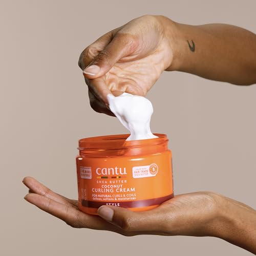 Coconut Curling Cream with Shea Butter for Natural Hair
