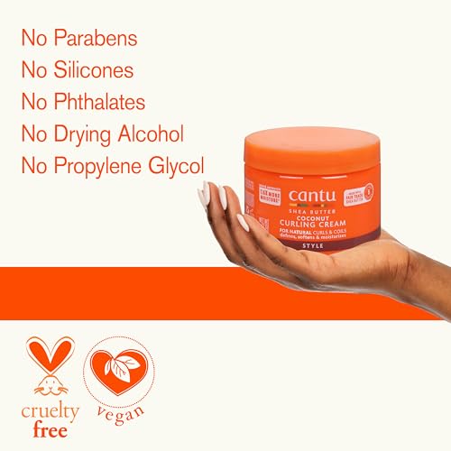 Coconut Curling Cream with Shea Butter for Natural Hair