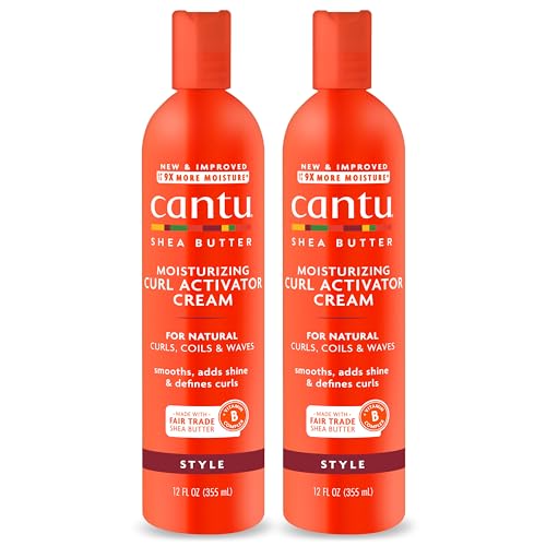 Moisturizing Curl Activator Cream for Natural Hair with Pure Shea Butter