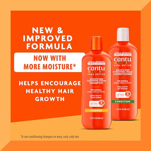 Shampoo & Conditioner with Shea Butter for Natural Hair