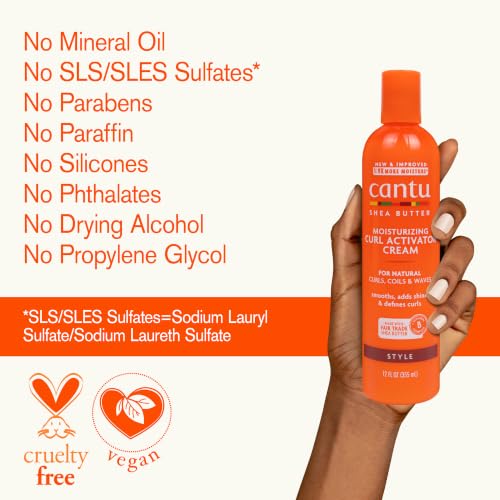 Shea Butter for Natural Hair Moisturizing Curl Activator Cream