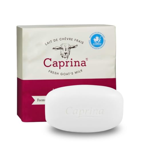 Caprina Original Goat Milk Bar Soap, Moisturizing, 3.2 oz (90 g), 3-Pack