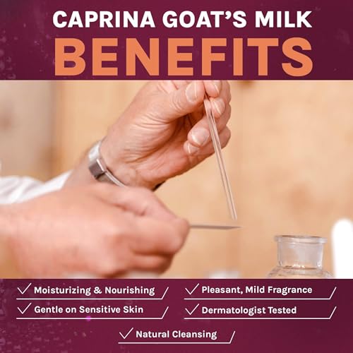 Caprina Original Goat Milk Bar Soap, Moisturizing, 3.2 oz (90 g), 3-Pack