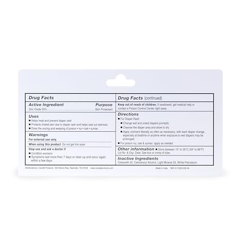 Zinc Oxide 20% Skin Protectant Barrier Ointment
