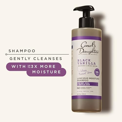 Black Vanilla Moisture Sulfate Free Shampoo for Curly