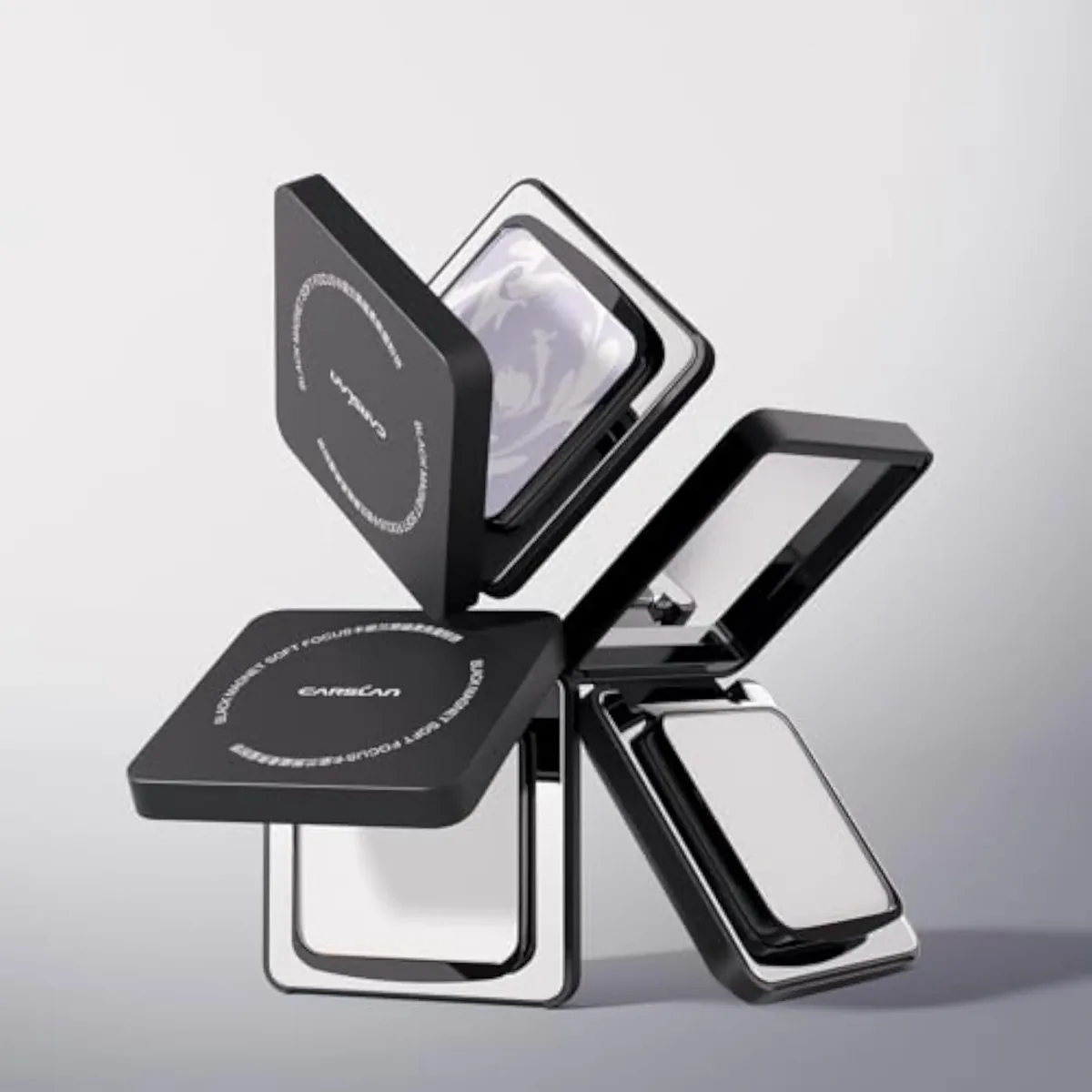 2.0 Black Magnet Soft Focus Pressed Setting Powder For Oil Control