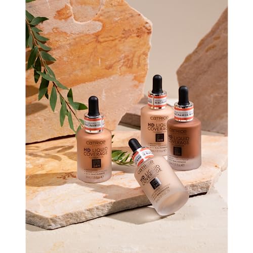 HD Liquid Coverage Foundation, 24HR Wear (010 | Light Beige)