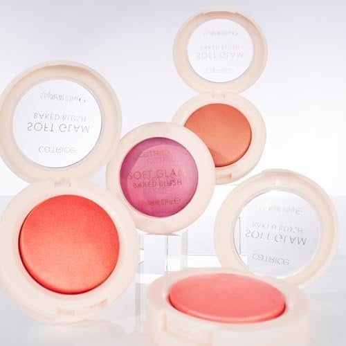 Soft Glam Baked Blush, Cheeky Coral