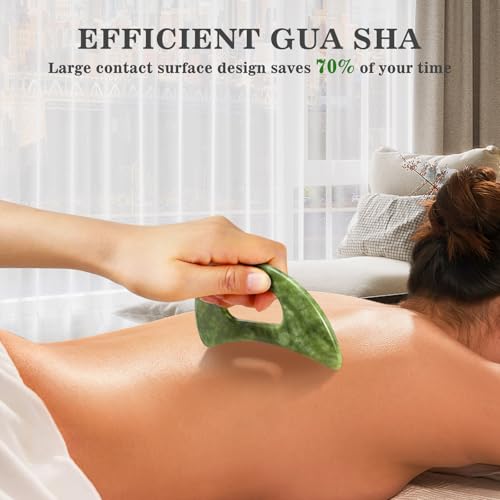 3-in-1 Jade Gua Sha Body Tool Set