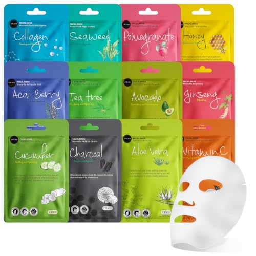Celavi Korean Face Mask Sheet Set