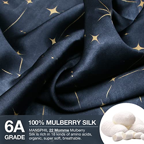 Queen Black 25 Momme Zipper