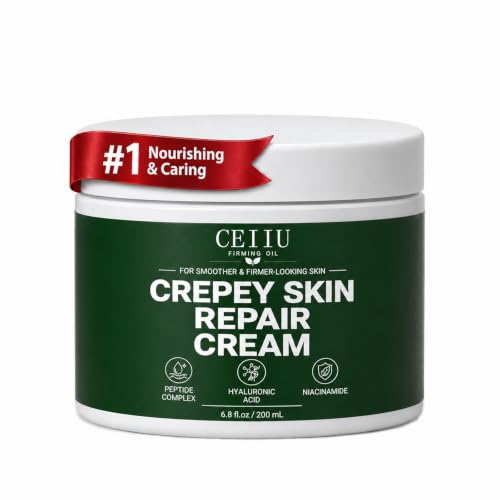 Firming Body Cream for Crepey Skin with Peptides & Ceramides