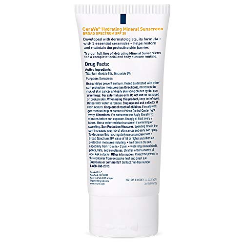 Hydrating Mineral Sunscreen SPF 30 with Hyaluronic Acid