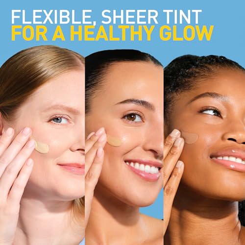 Tinted Sunscreen for Face, Mineral SPF 30 Moisturizer, Light