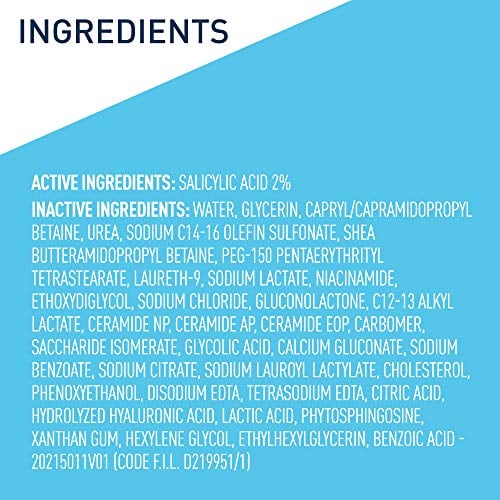 Psoriasis Cleanser with Salicylic Acid and Lactic Acid