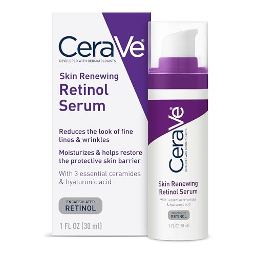 Retinol Serum for Face with Niacinamide & Hyaluronic Acid, 1 oz