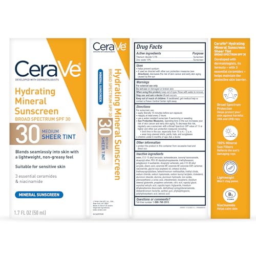 Tinted Mineral Sunscreen SPF 30 Medium