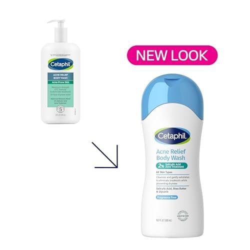 Acne Relief Body Wash, 2% Salicylic Acid, Exfoliating, 16.9 fl oz