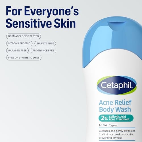 Acne Relief Body Wash, 2% Salicylic Acid, Exfoliating, 16.9 fl oz