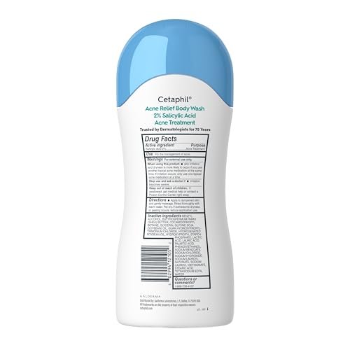 Acne Relief Body Wash, 2% Salicylic Acid, Exfoliating, 16.9 fl oz